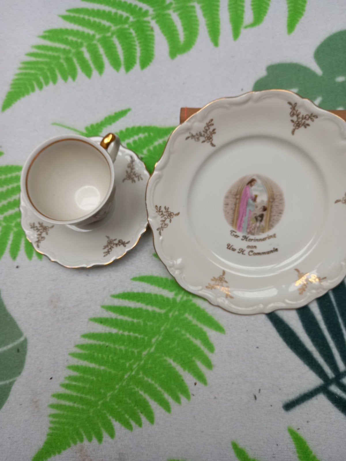 Oud heilige commune set van Bavaria, jaren '60 -'70., Antiek en Kunst, Antiek | Religie, Ophalen of Verzenden