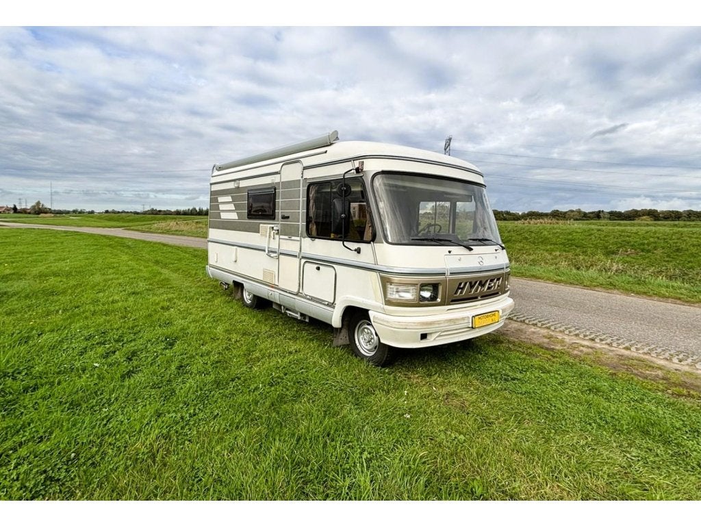 Hymer S 560 | Mercedes-Benz 310D | 1995 | 2+2 slaapplaatsen, Caravans en Kamperen, Campers, Luifel, Treinzit, Hymer, Cassettetoilet