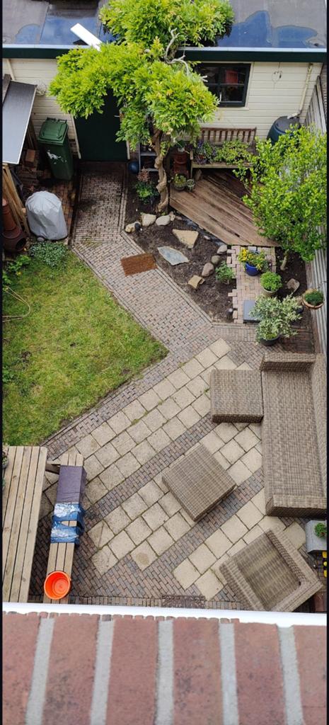 Tuintegels en waaltjes, Tuin en Terras, Tegels en Klinkers, Ophalen, Beton, Terrastegels