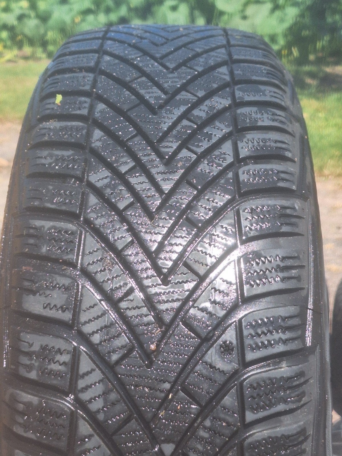 4 stalen velgen met winterbanden vw caddy, Ophalen, 15 inch, Banden en Velgen, Winterbanden