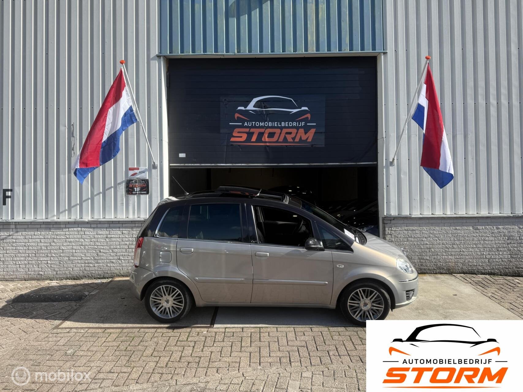 Lancia Musa 1.4-16V Platinum DFN S&S, Auto's, Euro 5, Gebruikt, 400 kg, Verwarmde buitenspiegels