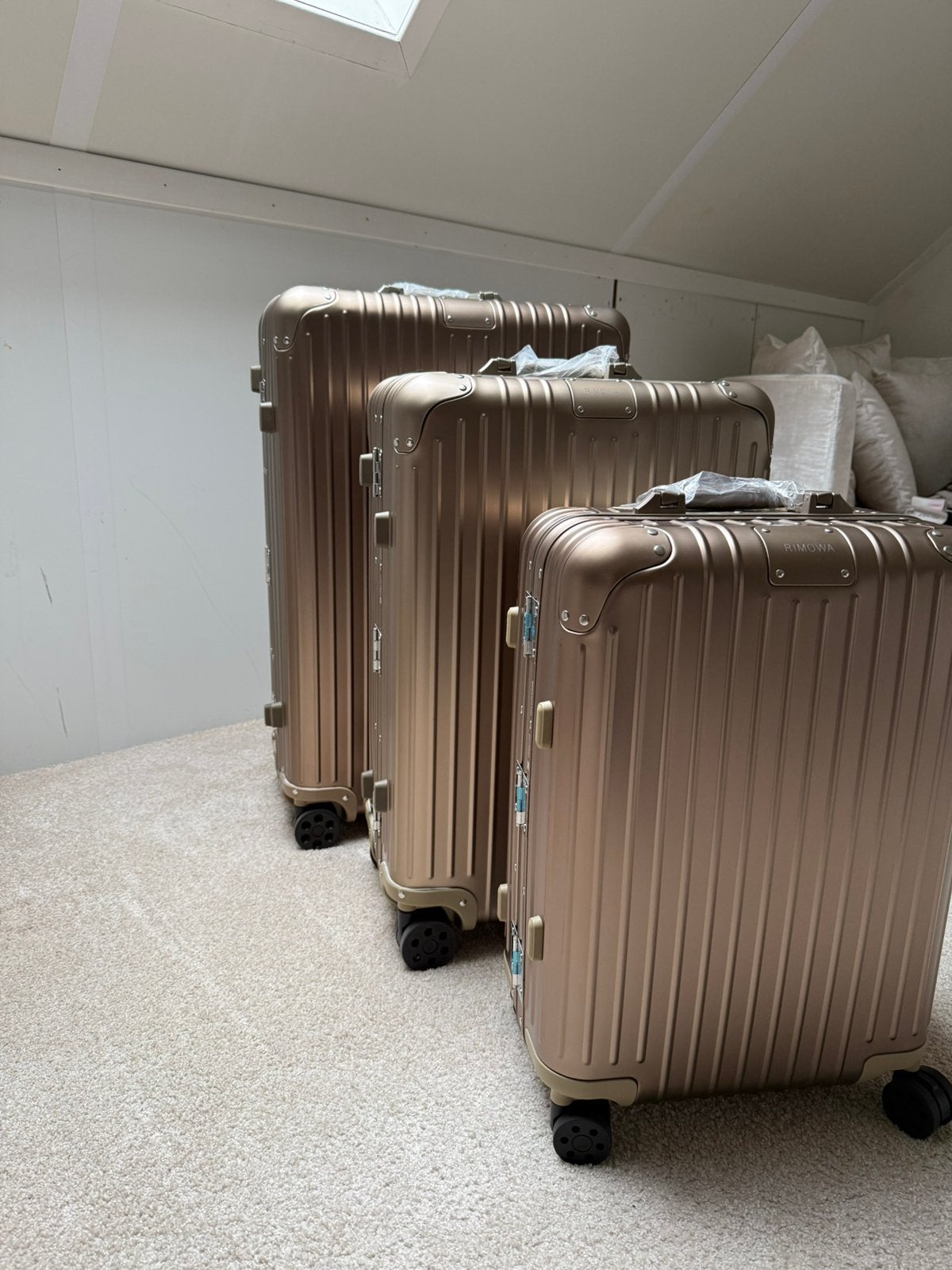Rimowa Koffers Set van 3 - Nieuwstaat, 30 cm of meer, Overige kleuren, Nieuw, Ophalen of Verzenden