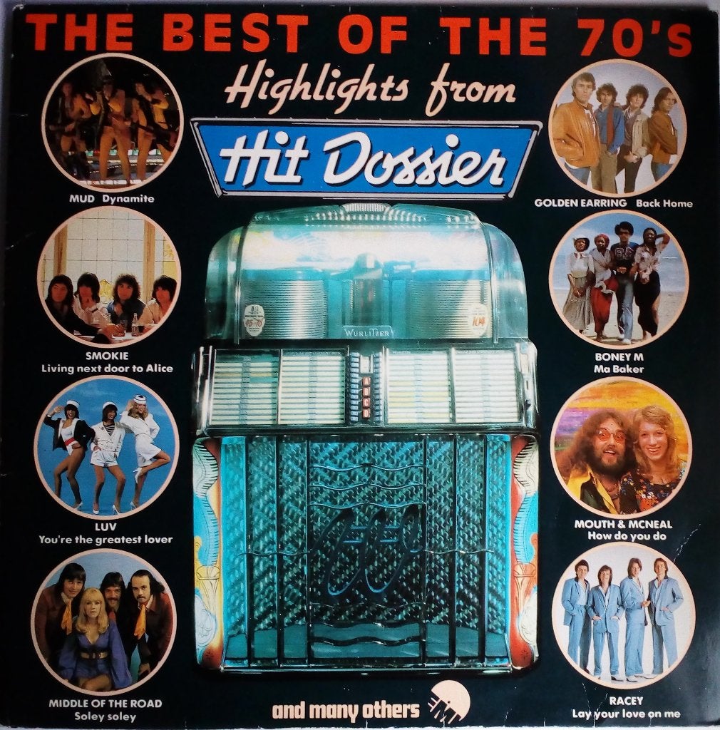 2LP - The Best of the 70's - Highlights from Hit Dossier, Complilatie, Ophalen of Verzenden, Gebruikt, 12 inch