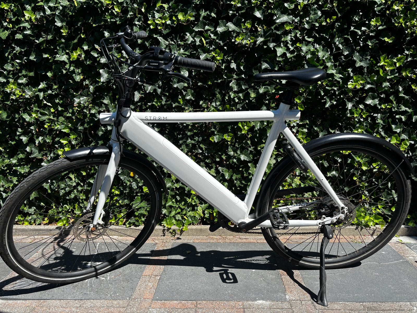 STRØM City elektrische fiets – wit – Amerikaans model, Fietsen en Brommers, Gebruikt, Ophalen, Overige merken, Minder dan 10 versnellingen