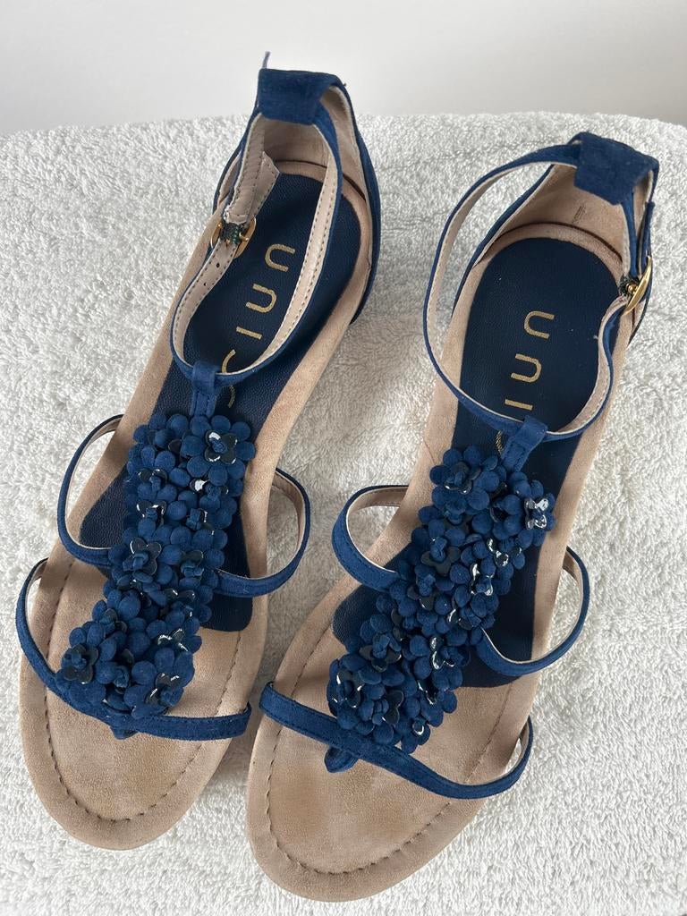 Unisa Sandalen blauw Maat 40 - nieuw, Blauw, Nieuw, Sandalen of Muiltjes, Ophalen of Verzenden