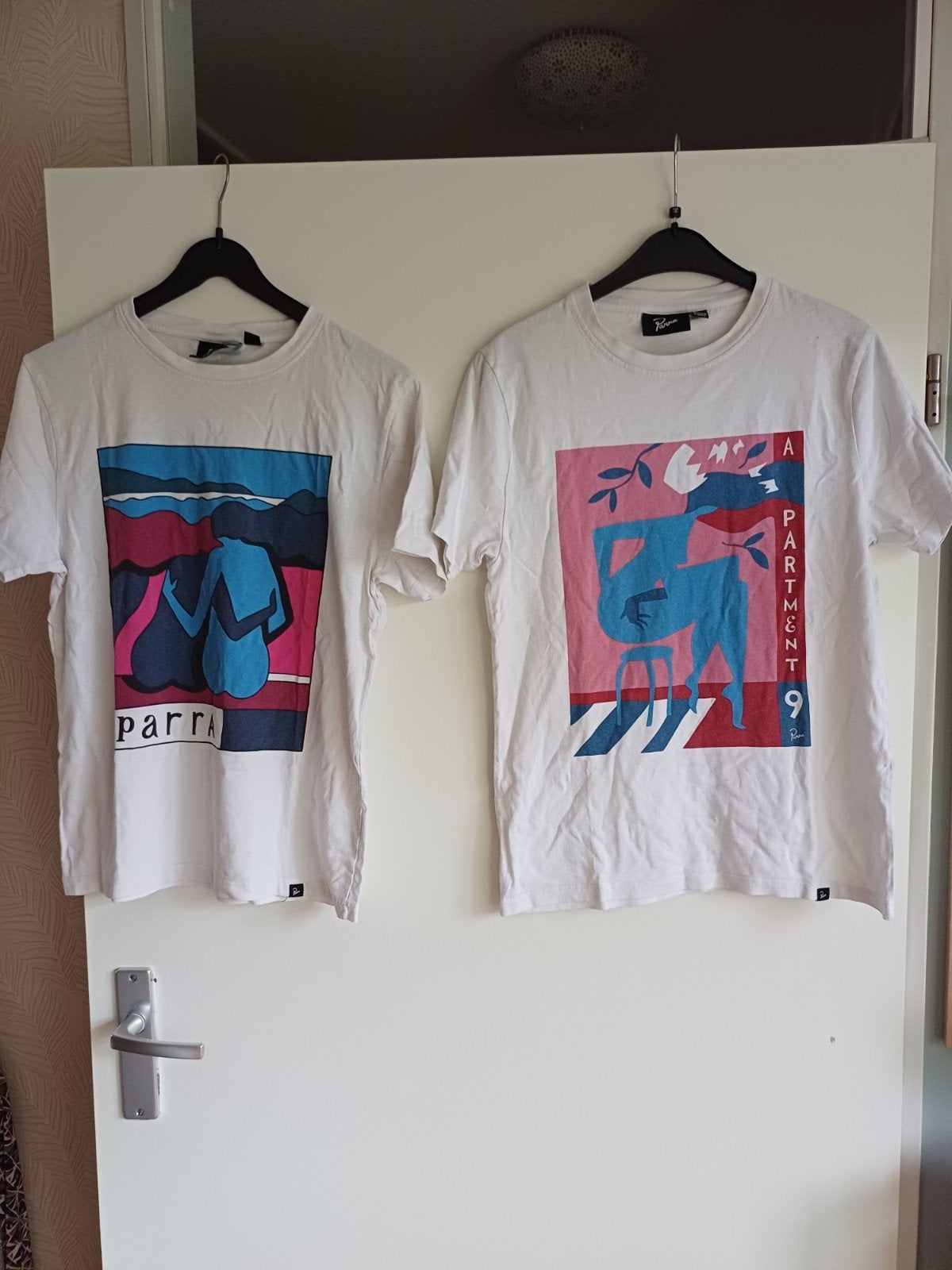 2 x tshirt Parra, maat XS, Kleding | Dames, T-shirts, A, Q, Ophalen of Verzenden, Korte mouw