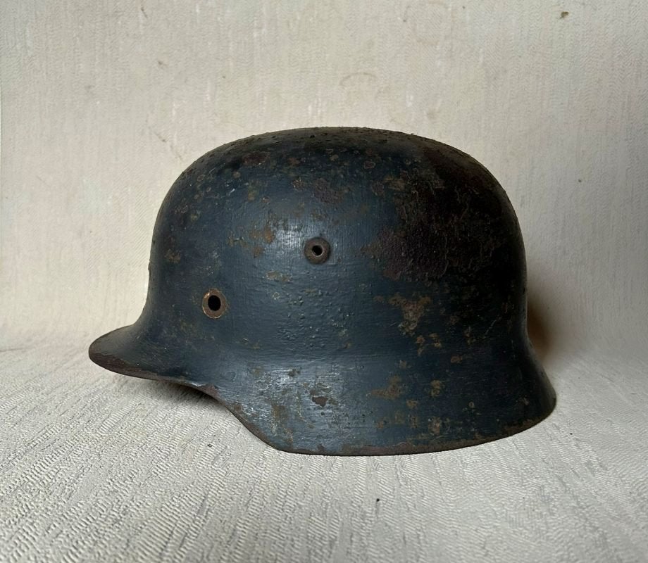 wo2 - Duitse helm M35 heer - maat 64, Verzamelen, Militaria | Tweede Wereldoorlog, Ophalen of Verzenden, Landmacht, Duitsland