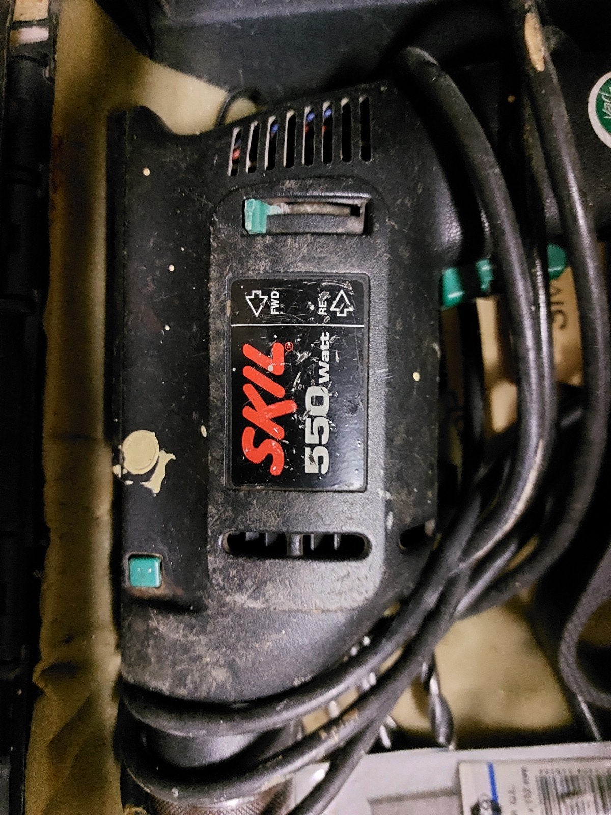 Elektrische boormachine Skil 550W met borenset en koffer, Ophalen