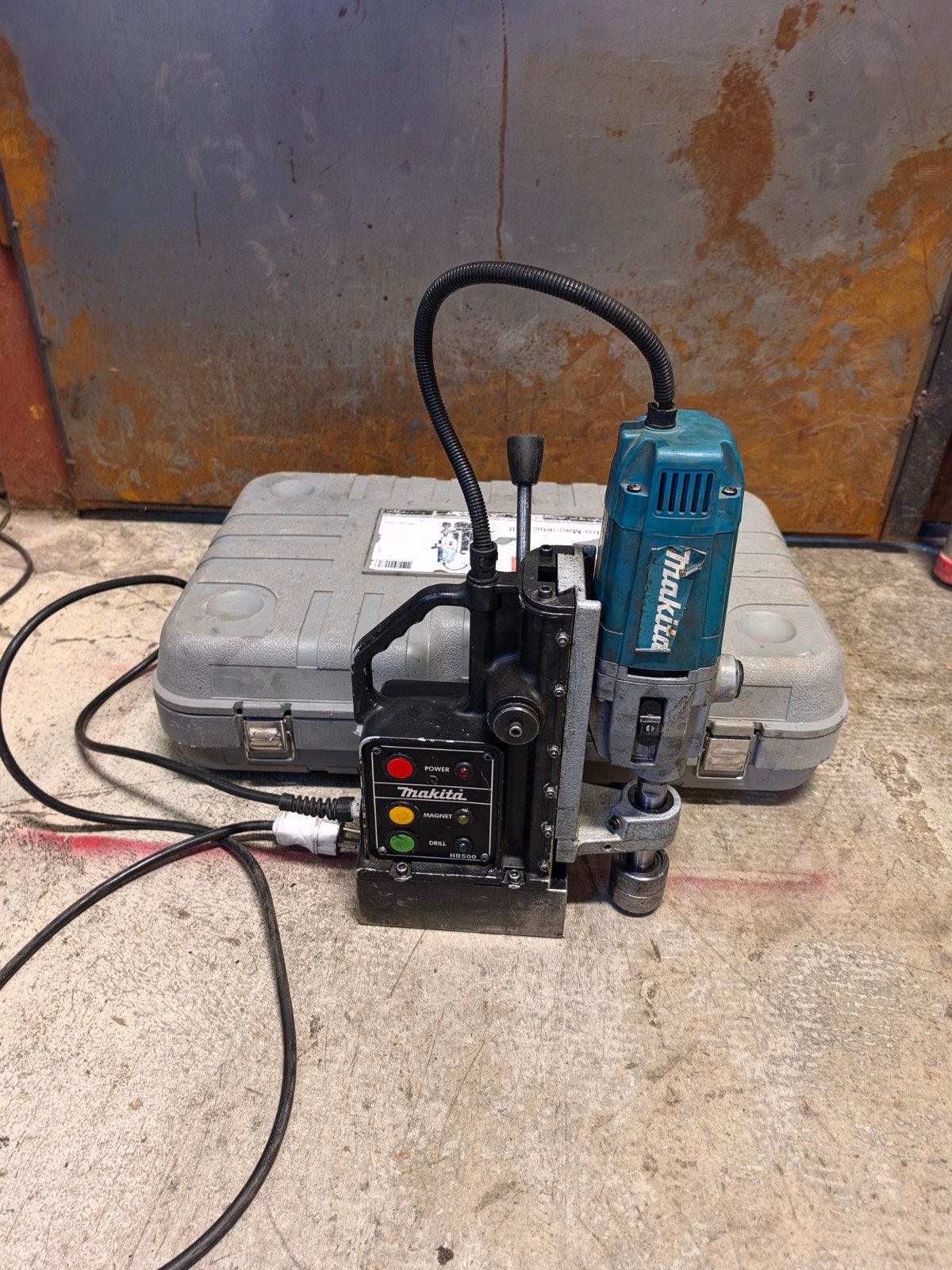 Makita HB500 Magneetboormachine, Gebruikt, ., Makita, .