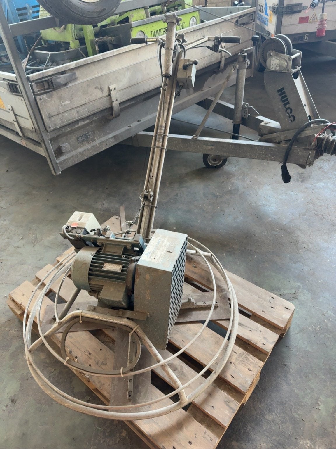 Bartell B436 elektrische betonvlinder / vlindermachine, Ophalen
