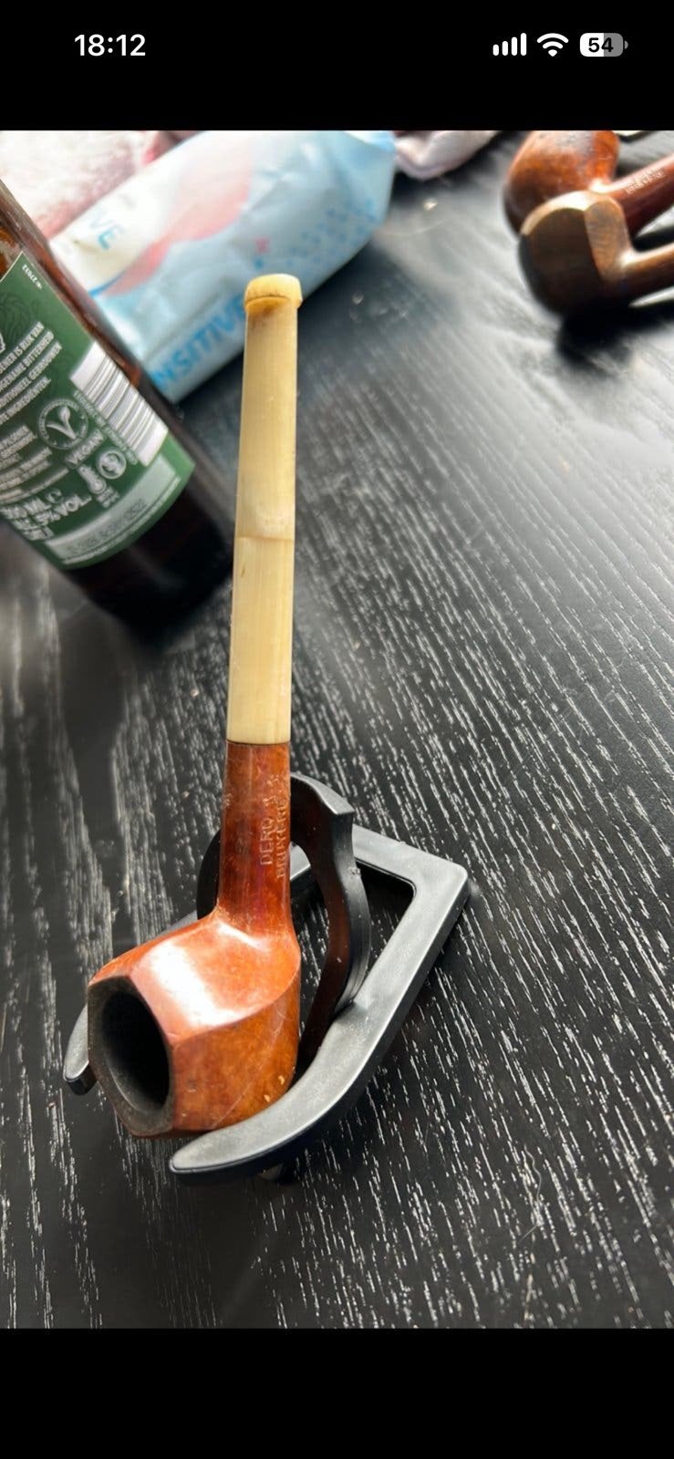 Tabak pijp, Ophalen of Verzenden, Zo goed als nieuw, (Water)pijp