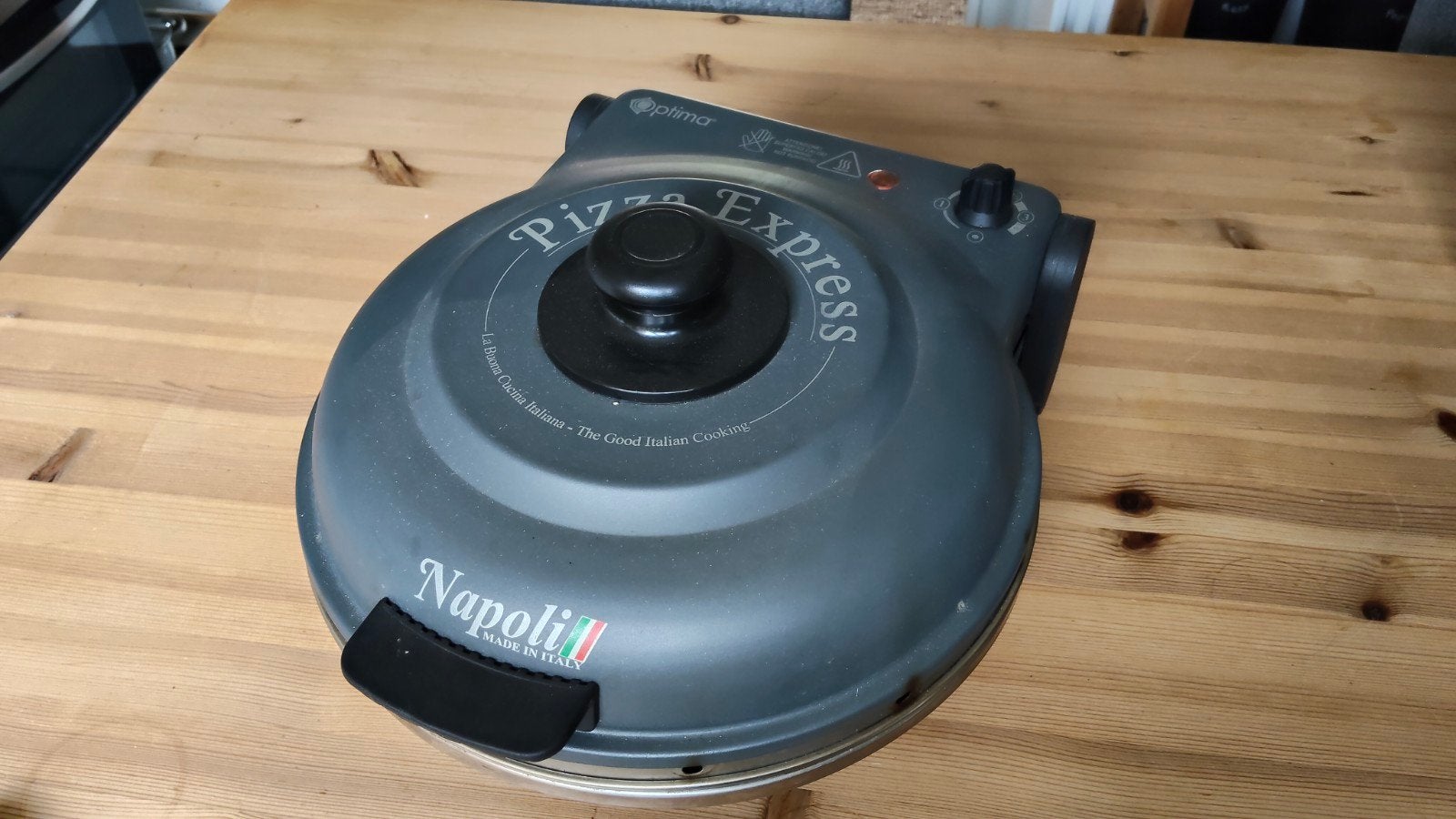 Optima Napoli Elektrische Pizza Oven, Ophalen of Verzenden, Gebruikt, Napoli