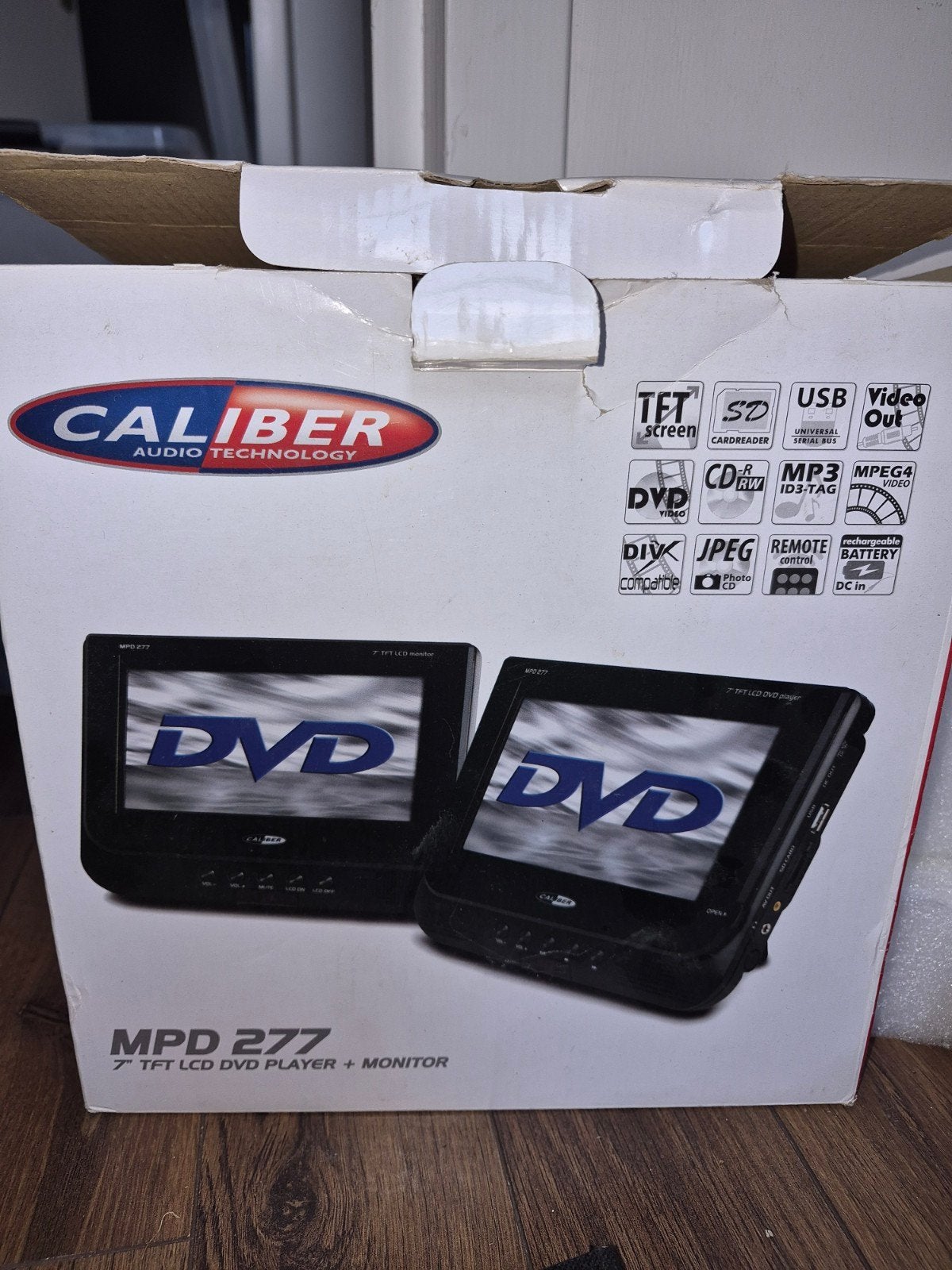 Schermpjes om dvd te kijken Caliber MPD277, Audio, Tv en Foto, Dvd-spelers, Ophalen of Verzenden, Gebruikt, Overige merken