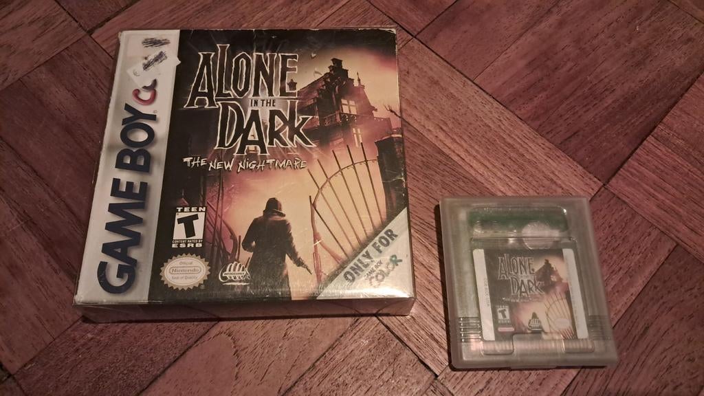 Alone in the Dark GameBoy Color compleet, Avontuur en Actie, 1 speler, Ophalen of Verzenden, Zo goed als nieuw