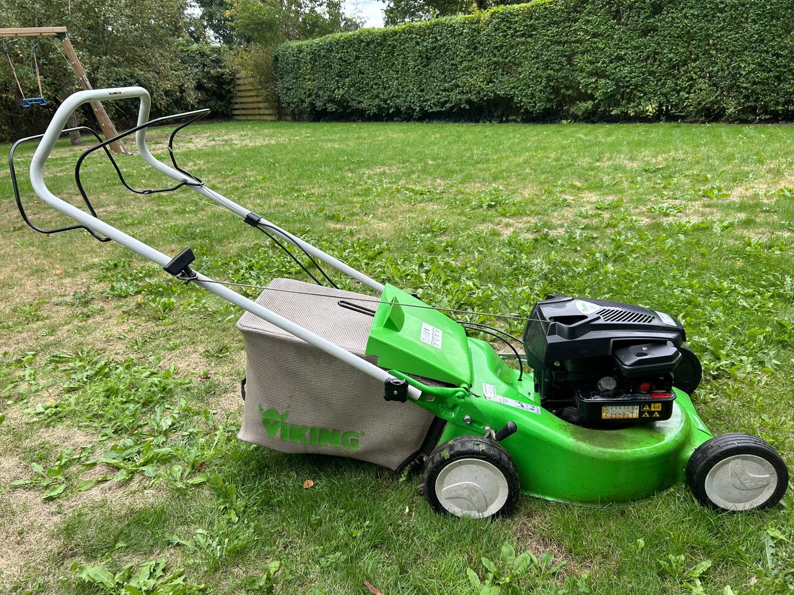 Viking grasmaaier MB248.1T, Ophalen, Gebruikt, 40 t/m 49 cm, Benzine-grasmaaier