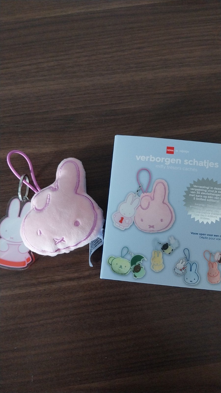 Nijntje sleutelhanger - HEMA Verborgen Schatjes, Ophalen of Verzenden, Zo goed als nieuw, Knuffel of Figuurtje
