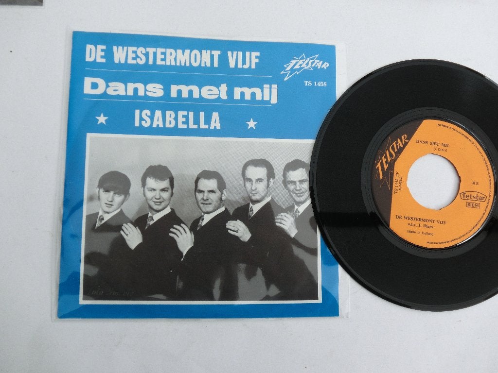 De Westermond Vijf Dans met mij, Cd's en Dvd's, Vinyl | Nederlandstalig, Ophalen of Verzenden, Zo goed als nieuw, 7 inch, Levenslied of Smartlap