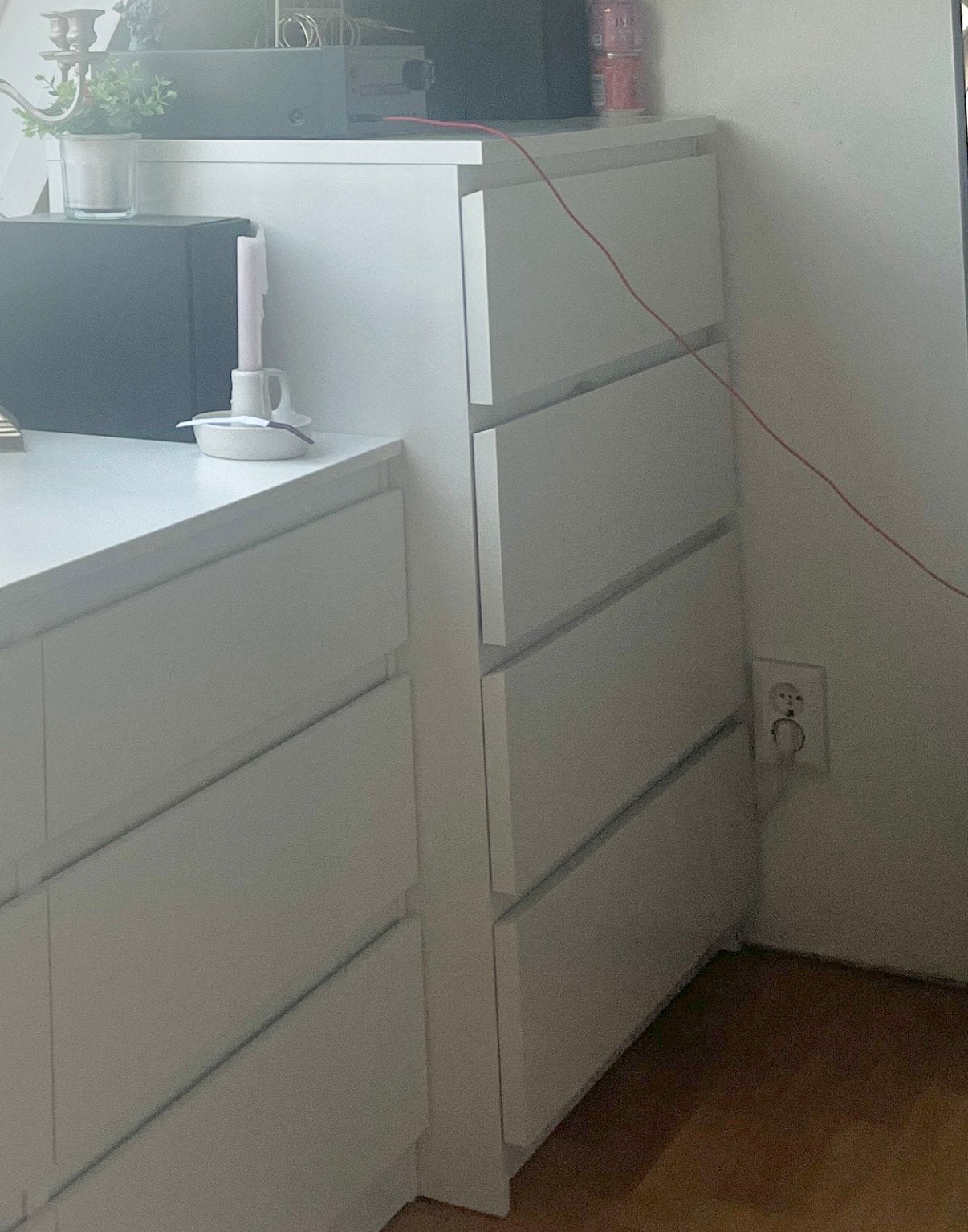 Malm Ikea 4 lade kast, Ophalen, Gebruikt, 100 tot 150 cm, 50 tot 100 cm