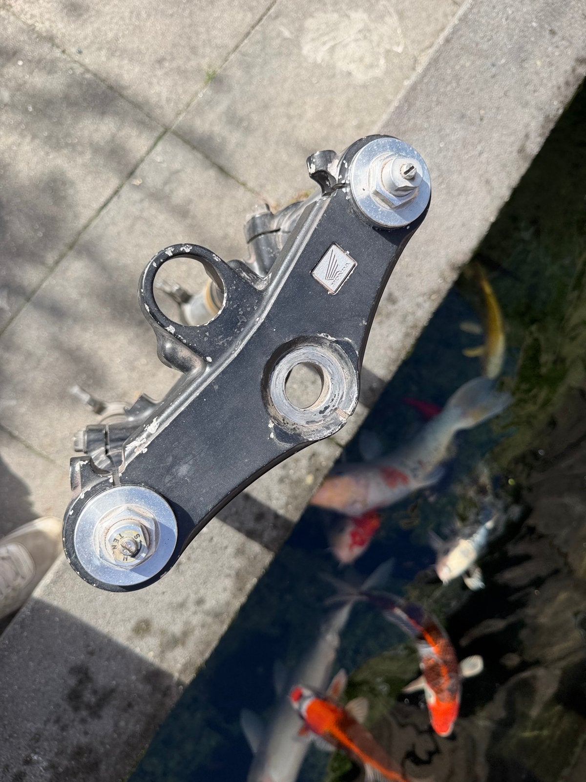 Fireblade SC33 voorvork met kroonplaat, Motoren, Ophalen of Verzenden, Gebruikt