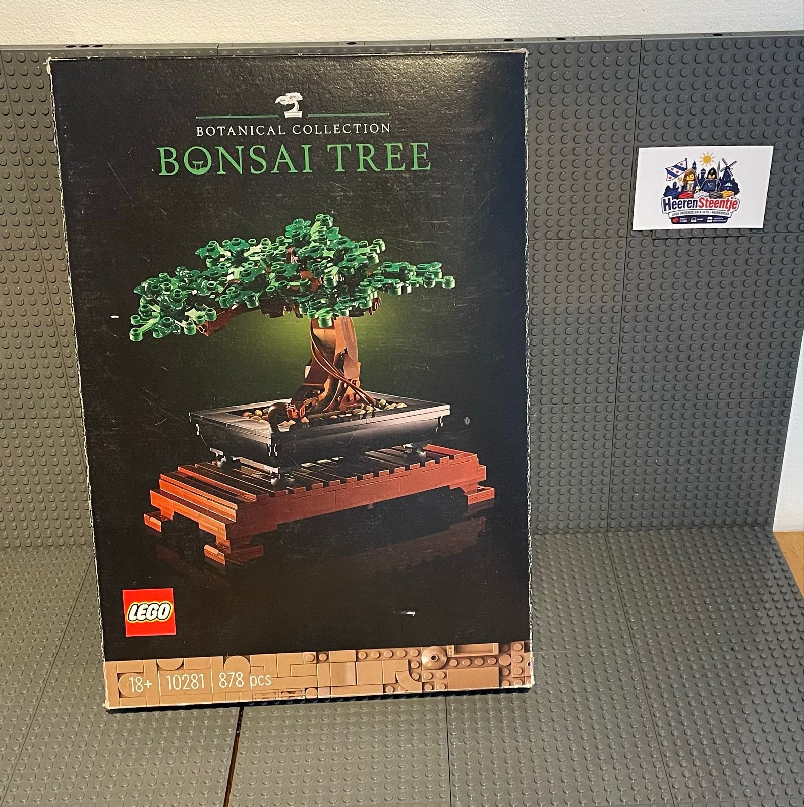 LEGO Bonsai Boom 10281 - Compleet met doos en boekje, Ophalen, Compleet, Lego, Zo goed als nieuw