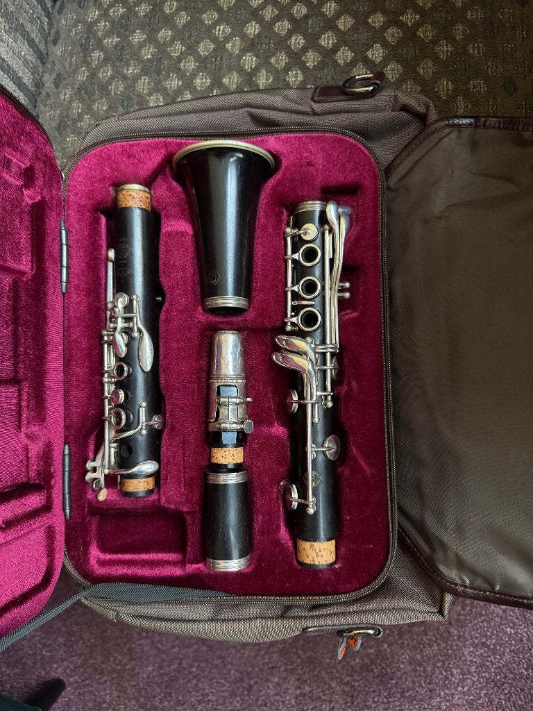 Selmer No. 9 klarinet A 5964, Gebruikt, Met koffer, Hout, Ophalen