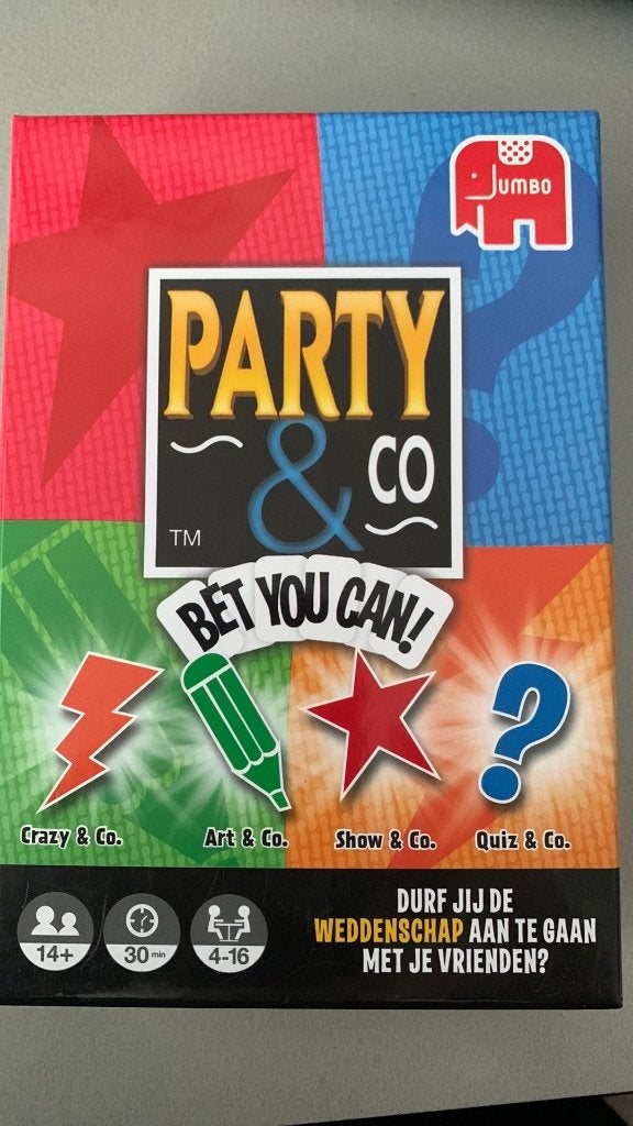 Spelletje Party & Co Bet you can, Ophalen of Verzenden, Zo goed als nieuw