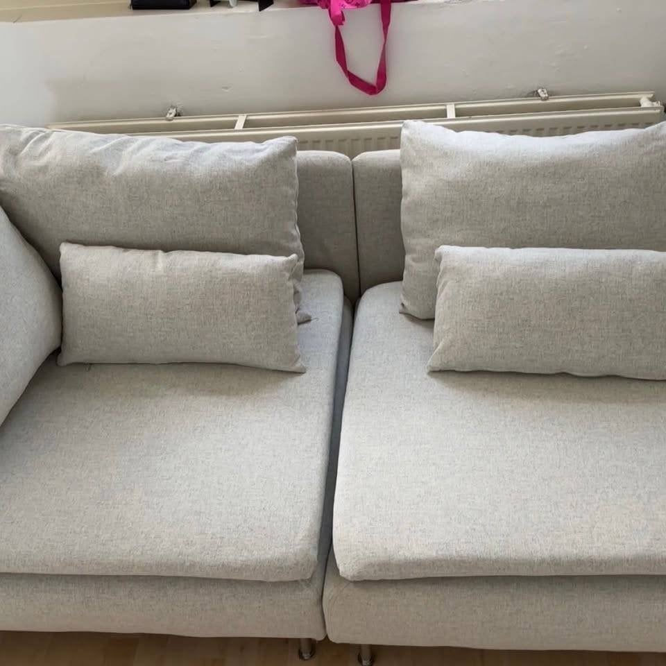 Ikea Soderhamn 3-zitsbank - Grijs, Huis en Inrichting, Gebruikt, Modern, Scandinavisch, Driepersoons, 75 tot 100 cm