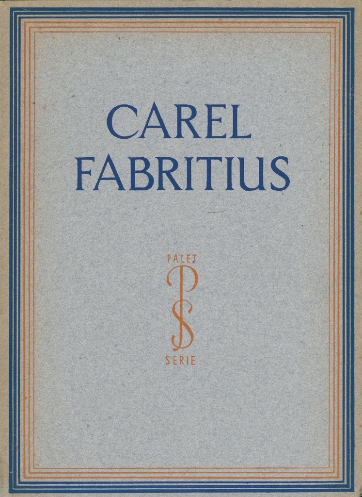 PALET SERIE MONOGRAFIE CAREL FABRITIUS, Verzenden, Zo goed als nieuw