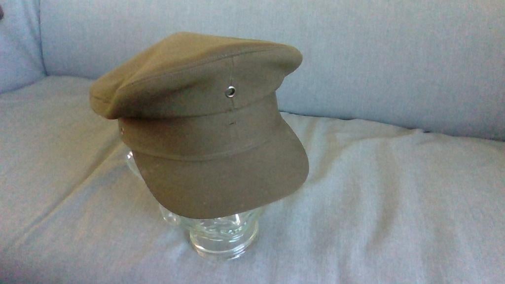 KL Nederlandse leger platte pet 1982 - officier, Verzamelen, Ophalen of Verzenden, Landmacht, Nederland, Helm of Baret