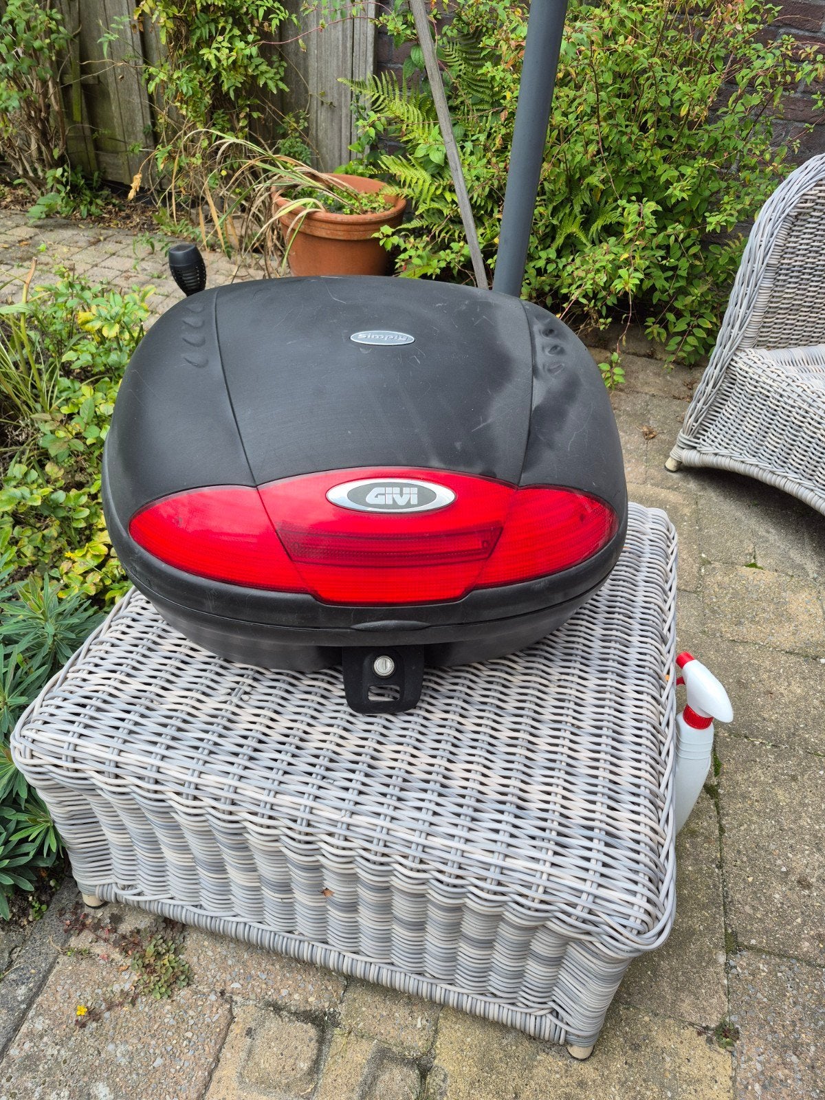 Givi Simply E450 Topkoffer met Sleutels, Ophalen, Gebruikt