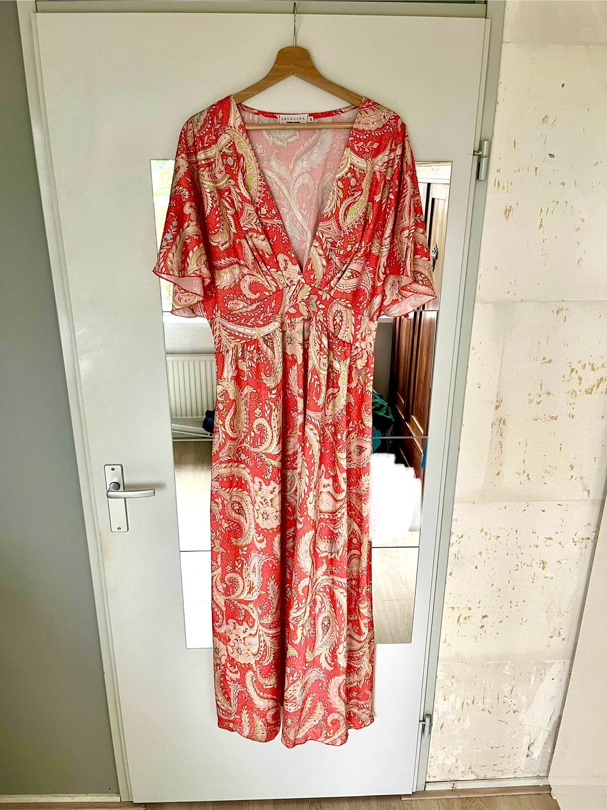 Lange zomerjurk van Lola Liza maat 44, Maat 42/44 (L), Ophalen of Verzenden, Zo goed als nieuw, Roze