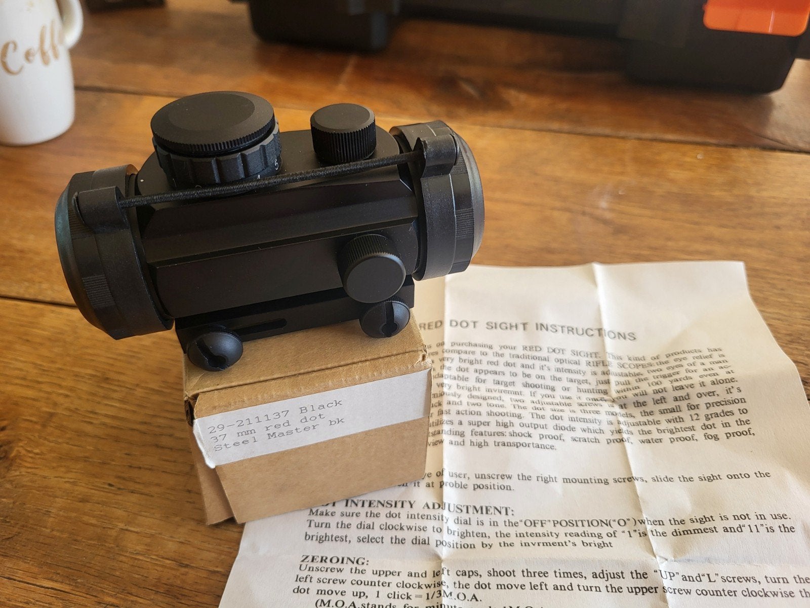 Reddot richtkijker voor airsoft en sportschieten, Ophalen of Verzenden, Nieuw