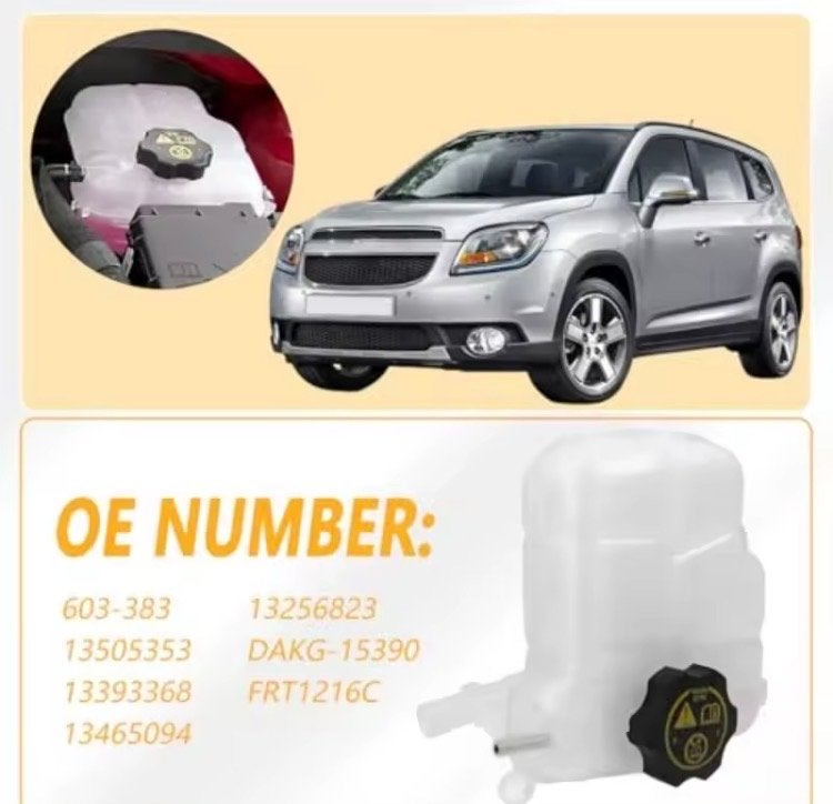 Koelvloeistofreservoir voor Chevrolet Orlando, Ophalen of Verzenden, Nieuw, Chevrolet
