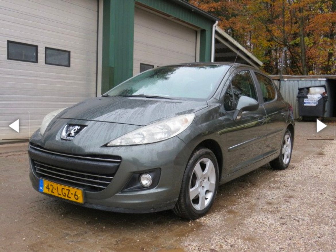 Peugeot 207 1.6 VTI 16V 5DRS 2010 Grijs, Auto's, Voorwielaandrijving, Origineel Nederlands, Handgeschakeld, 17 km/l