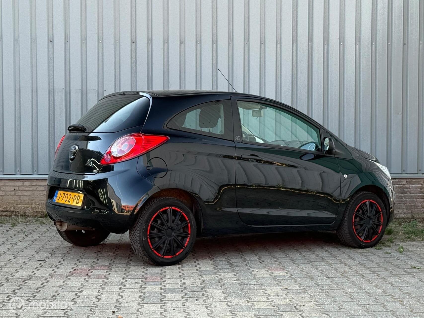 Ford Ka 1.2 Limited s/s | Airco | Stoelverw. | 4-Cilinder, Auto's, Voorwielaandrijving, Stof, 4 cilinders, 4 stoelen