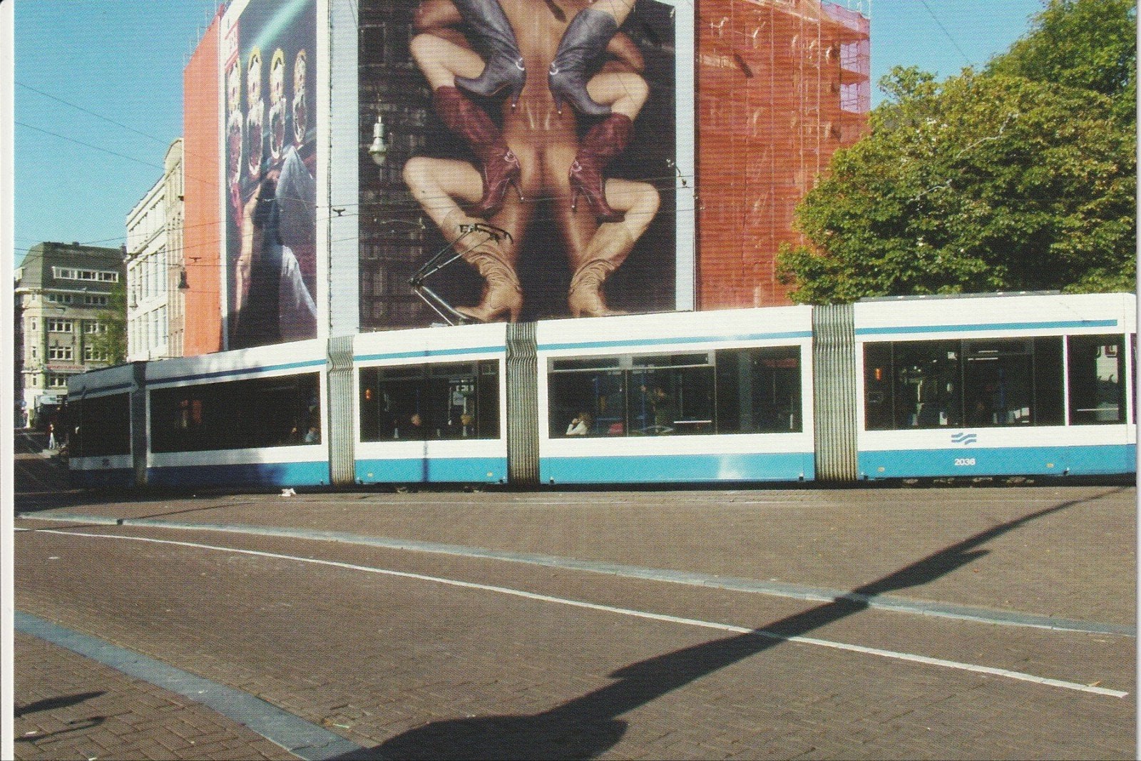 AMSTERDAM "INGEPAKT" GVB 2036 SIEMENS COMBINO 5 DELIGE TRAM, Ophalen of Verzenden, 1980 tot heden, Ongelopen, Noord-Holland