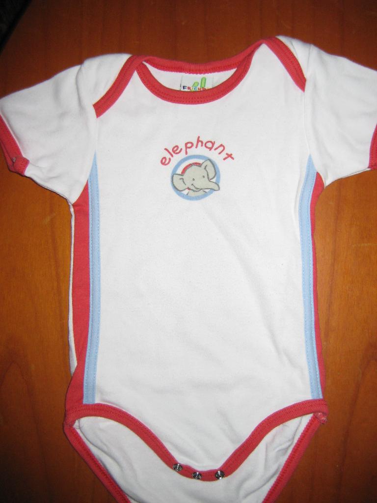 Body, 86, elephant, Kinderen en Baby's, Babykleding | Maat 86, Ophalen of Verzenden, Zo goed als nieuw, Meisje, Nacht- of Onderkleding