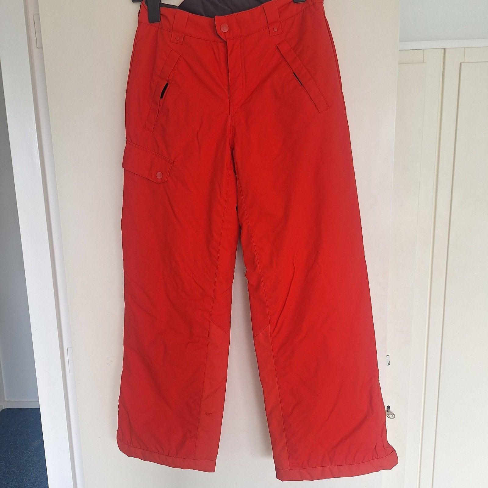 H&M Sport Skibroek Rood Maat 170, Ophalen of Verzenden, Broek