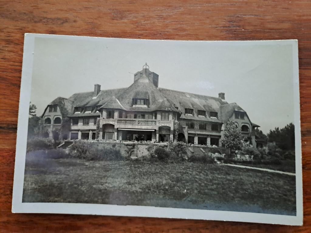 Loenen, Zilven, hotel, fotokaart,  gelopen, Ophalen of Verzenden, 1920 tot 1940, Gelderland