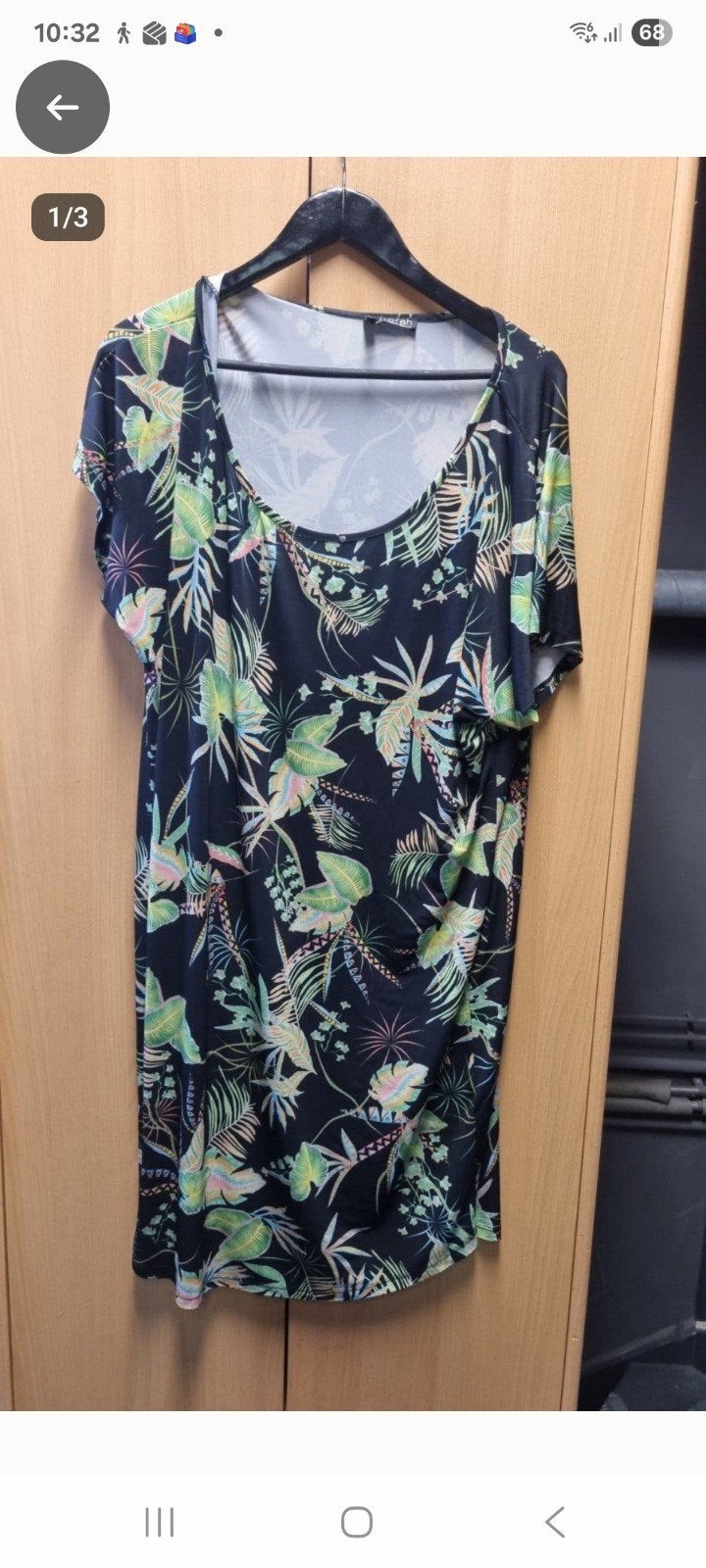 Norah zomerjurk maat 46 met vrolijke print, Kleding | Dames, Meerkleurig, Maat 46/48 (XL) of groter, Ophalen of Verzenden, Zo goed als nieuw