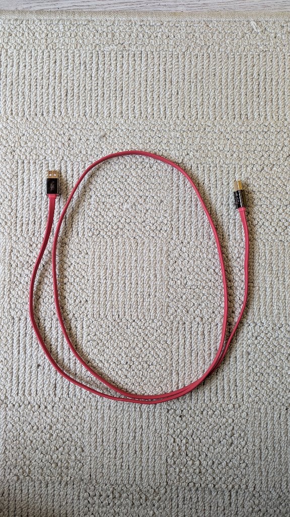 Van den Hul USB Ultimate 1,5 meter, Ophalen of Verzenden, Zo goed als nieuw, Minder dan 2 meter, Overige kabels