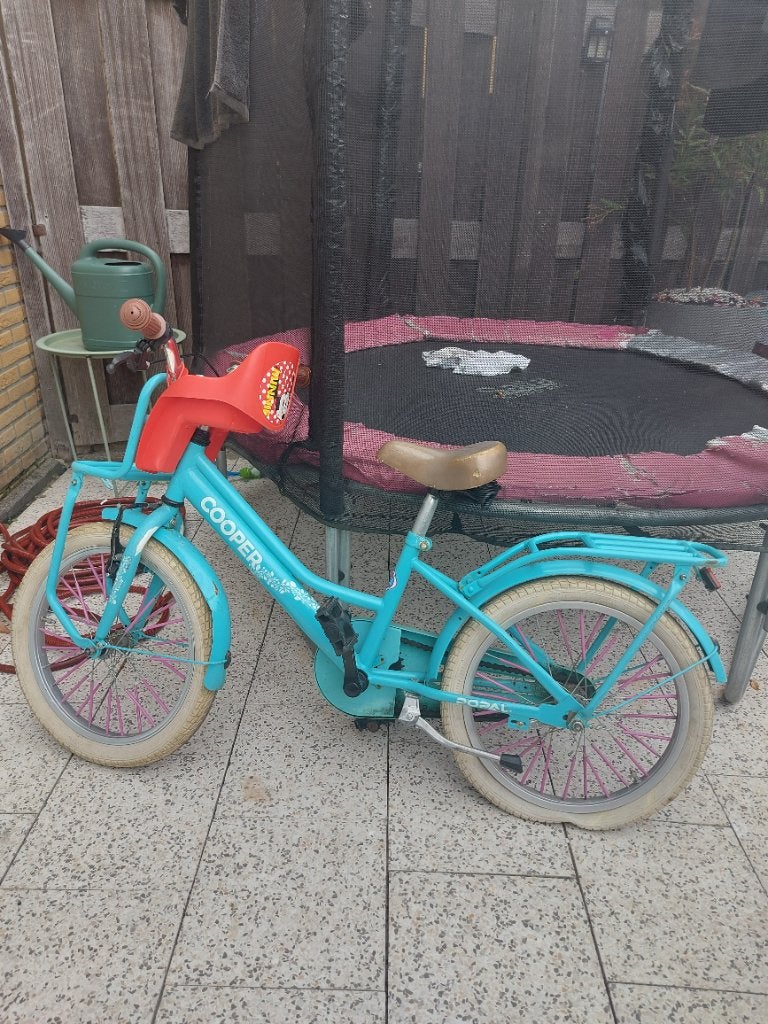 Meisjesfiets, Ophalen, Gebruikt, 18 inch