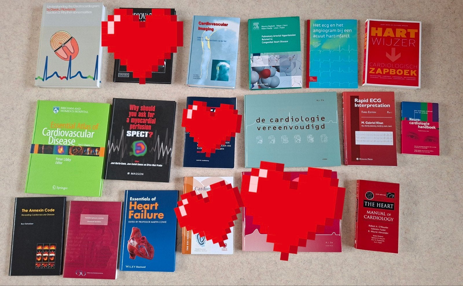 studie boeken cardiologie, Boeken, Ophalen of Verzenden, Beta, Zo goed als nieuw