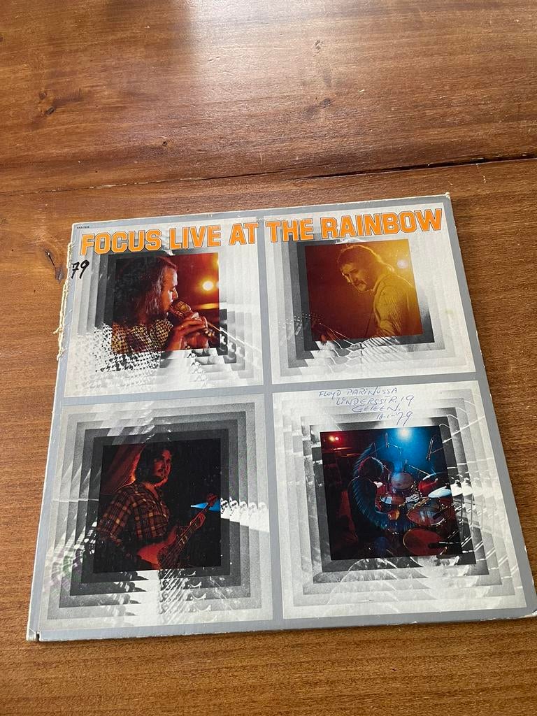 Focus - Live at the Rainbow Lp, Cd's en Dvd's, Vinyl | Rock, Ophalen of Verzenden, Gebruikt, 12 inch, Progressive