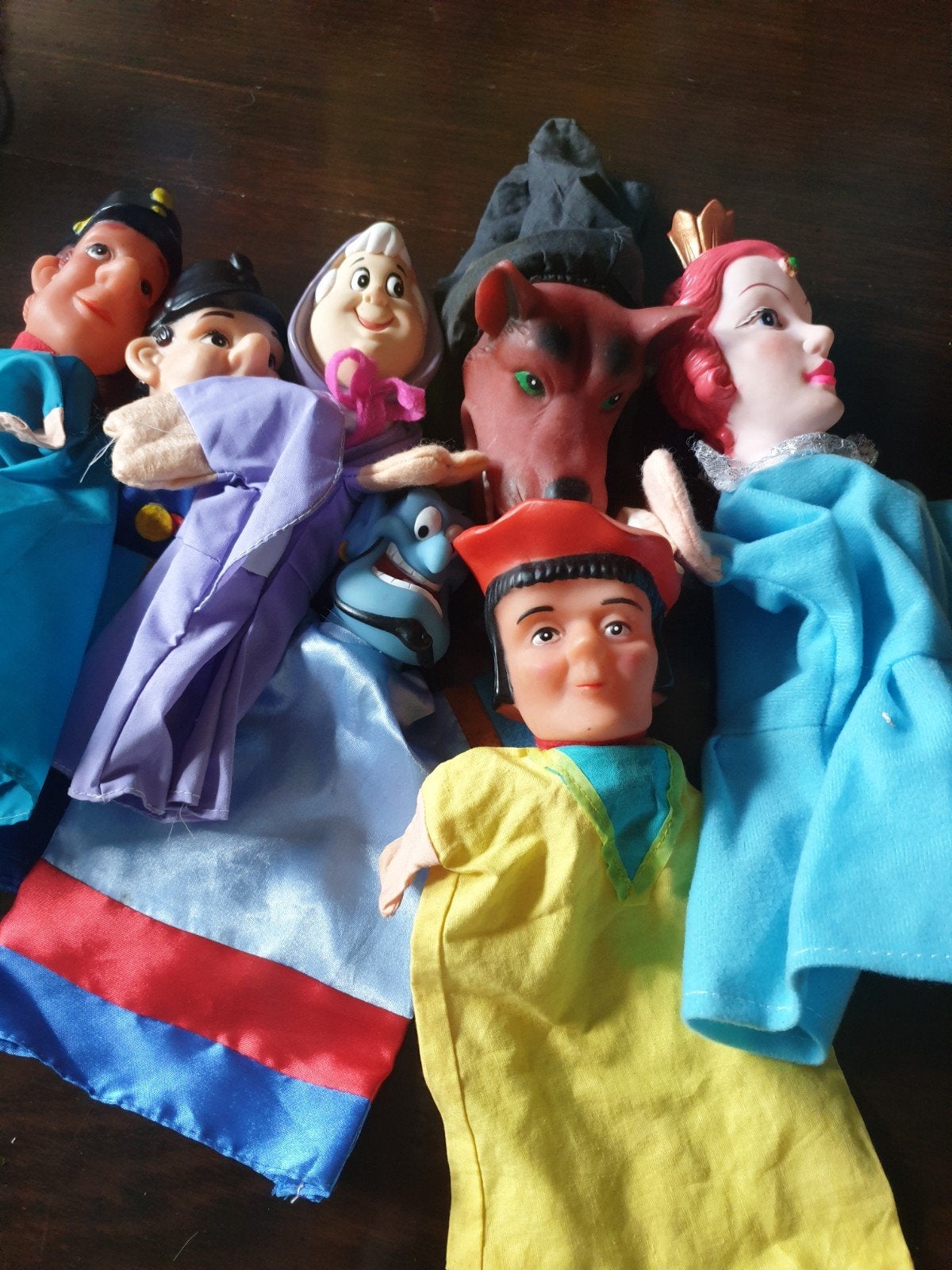 poppenkast poppen, Ophalen, Overige typen
