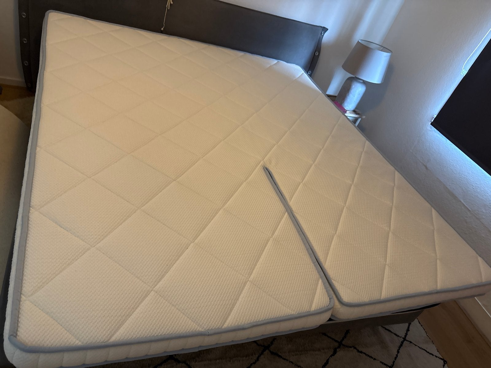 Swiss Sense Gazella Comfort 1  topmatras 180x220, Ophalen, Tweepersoons, Zo goed als nieuw, Matras