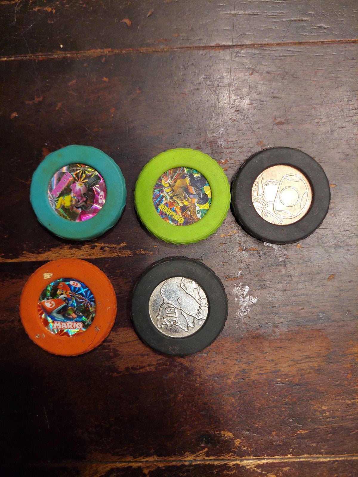 5 Pogs / Flippo's - Diverse Collectie, Ophalen of Verzenden