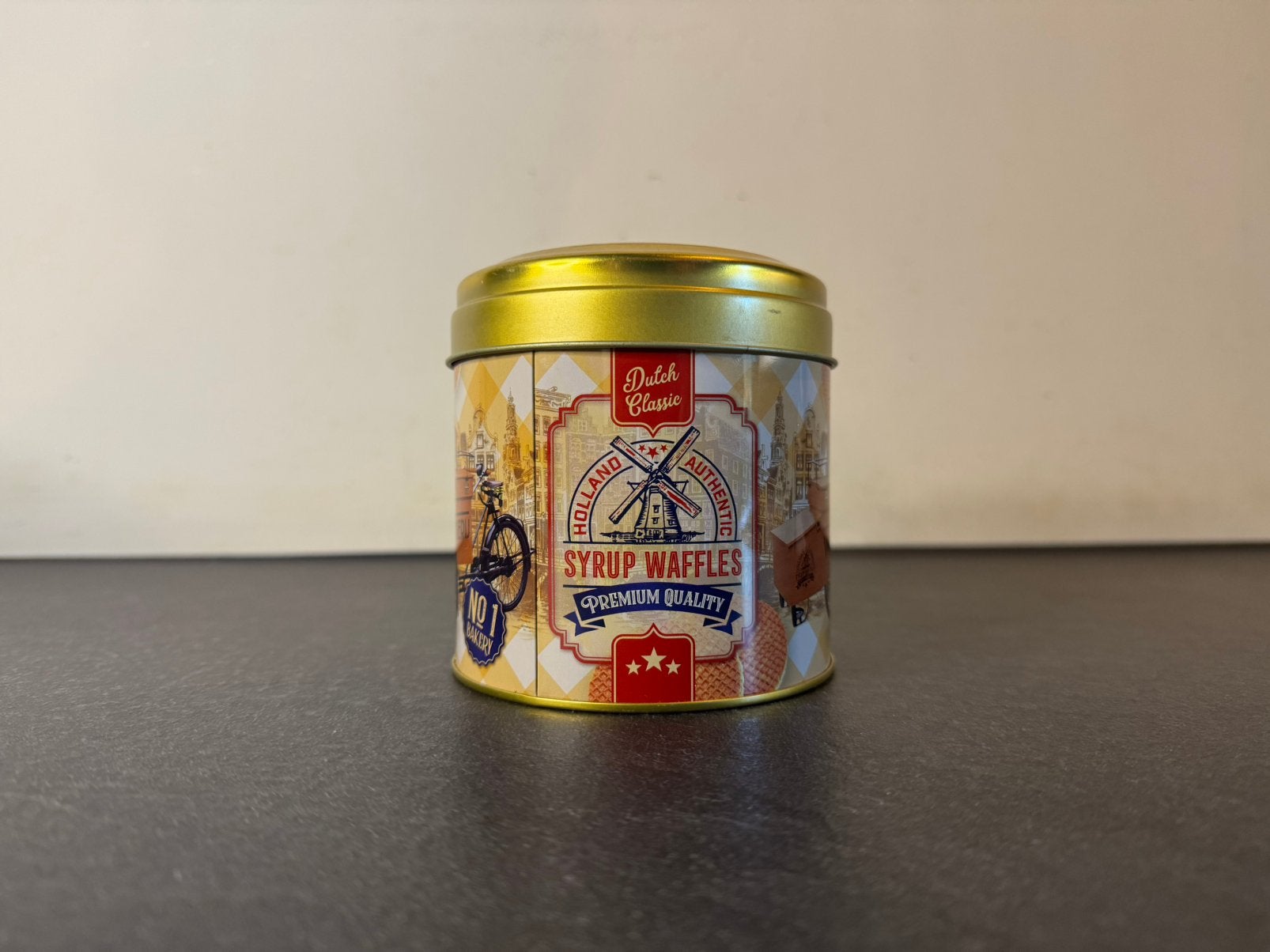 Goude blik met pakje stroopwafels!, Ophalen of Verzenden, Zo goed als nieuw, Overige, Overige merken