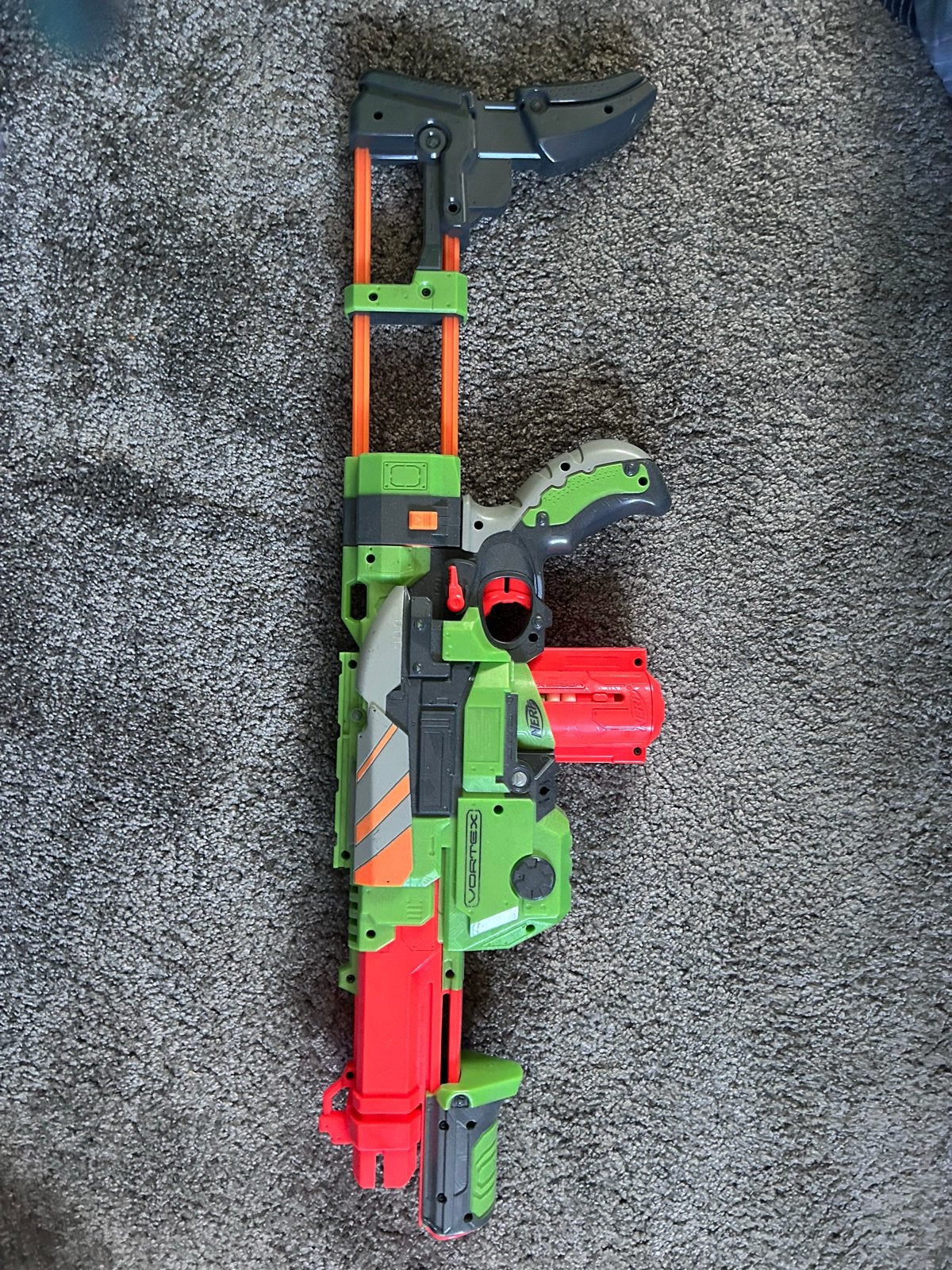 Nerf Vortex Blaster met schijfjes, Ophalen, Gebruikt, Jongen of Meisje