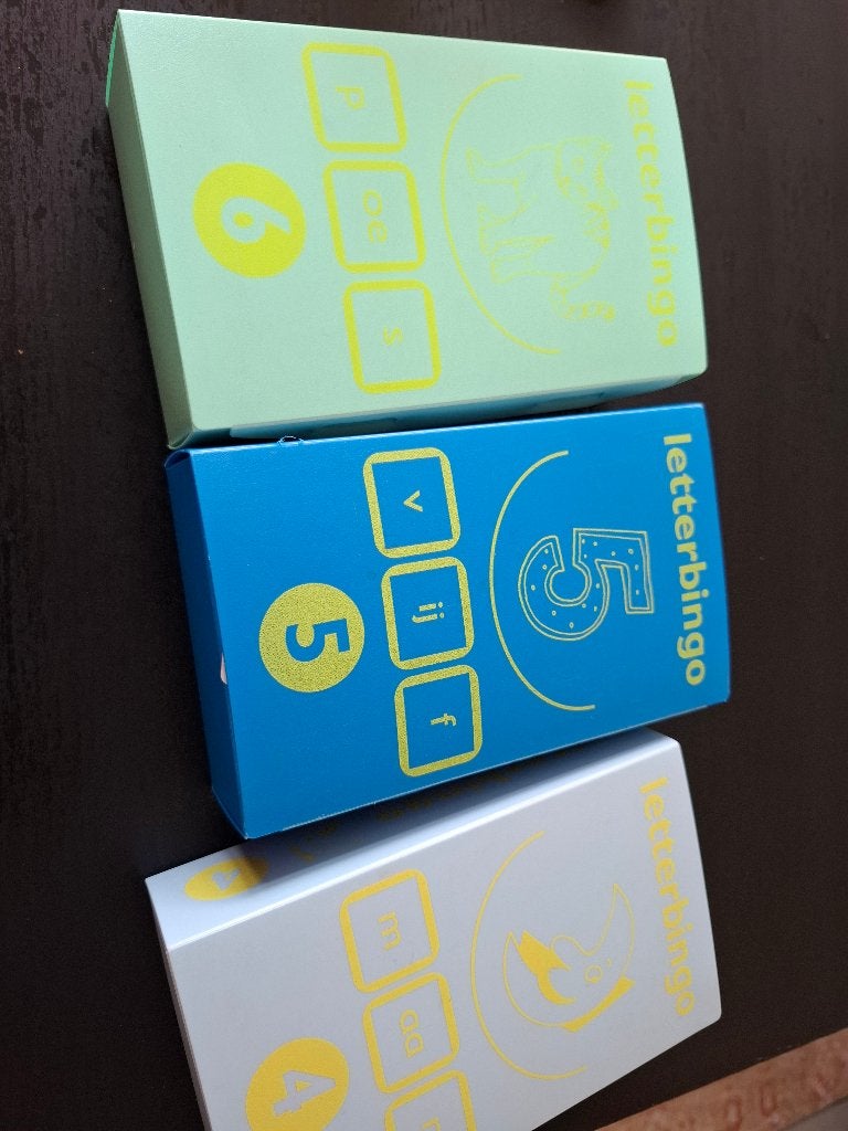 Letterbingo 4,5,6 leeslijn letters, Ophalen of Verzenden, Gebruikt, Taal en Lezen